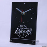 LA Lakers LED Desk Clock -  - TheLedHeroes