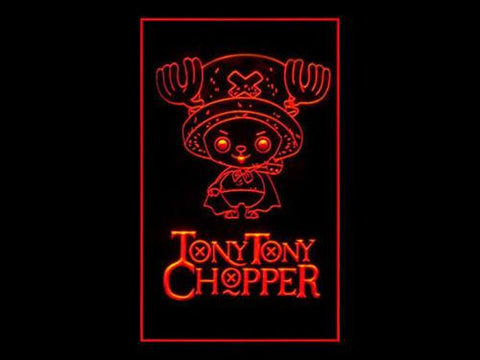 Tony Tony Chopper LED Neon Sign Electrical - Red - TheLedHeroes