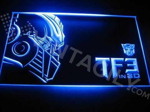 Transformers Autobot TF3 LED Neon Sign USB -  - TheLedHeroes