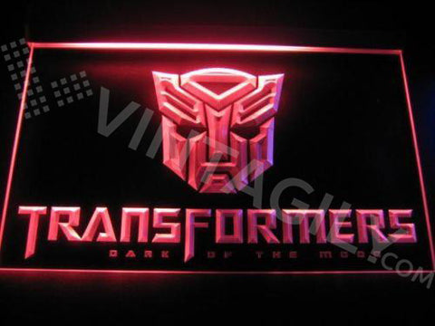 Transformers Dark of the Moon LED Sign -  - TheLedHeroes