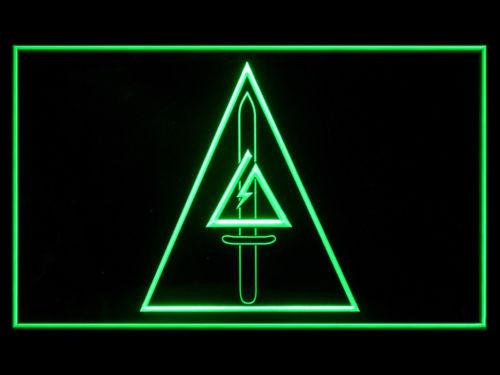 US Army Delta Force 1st SFOD LED Neon Sign USB - Green - TheLedHeroes