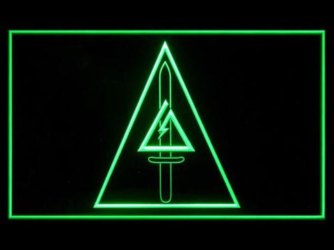 US Army Delta Force 1st SFOD LED Neon Sign USB - Green - TheLedHeroes
