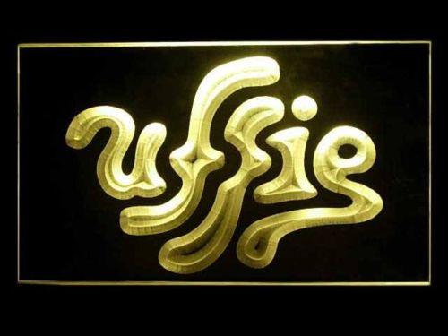 Uffie LED Neon Sign USB - Yellow - TheLedHeroes