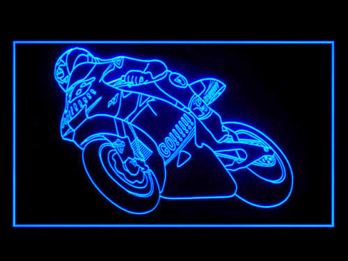 Valentino Rossi LED Sign - Blue - TheLedHeroes