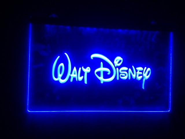 Walt Disney LED Neon Sign Electrical - Blue - TheLedHeroes