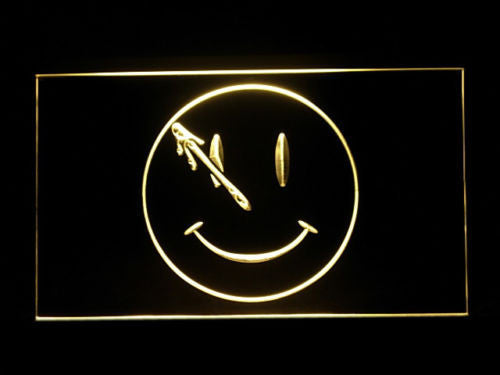 FREE Watchmen LED Sign - Yellow - TheLedHeroes
