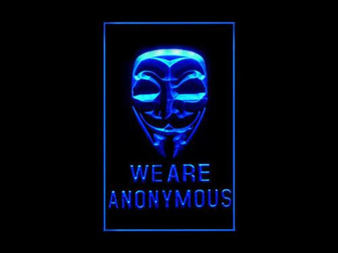 We Are Anonymous LED Neon Sign USB -  - TheLedHeroes