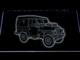 FREE Land Rover Series LED Sign - White - TheLedHeroes