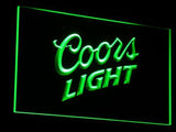 Coors Light Logo LED Neon Sign Electrical - Green - TheLedHeroes
