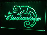 Budweiser Chamelon LED Neon Sign USB - Green - TheLedHeroes