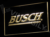 Busch Beer LED Sign - Yellow - TheLedHeroes