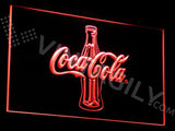 Coca Cola Bottle 2 LED Sign - Red - TheLedHeroes