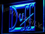 Duff Beer Logo LED Sign - Blue - TheLedHeroes