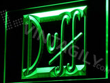 Duff Beer Logo LED Sign - Green - TheLedHeroes