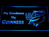 My Goodness My Guinness LED Neon Sign USB - Blue - TheLedHeroes