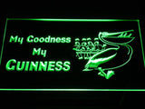 My Goodness My Guinness LED Neon Sign USB - Green - TheLedHeroes