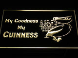 My Goodness My Guinness LED Neon Sign USB - Yellow - TheLedHeroes