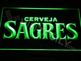 FREE Sagres LED Sign - Green - TheLedHeroes