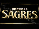 FREE Sagres LED Sign - Yellow - TheLedHeroes