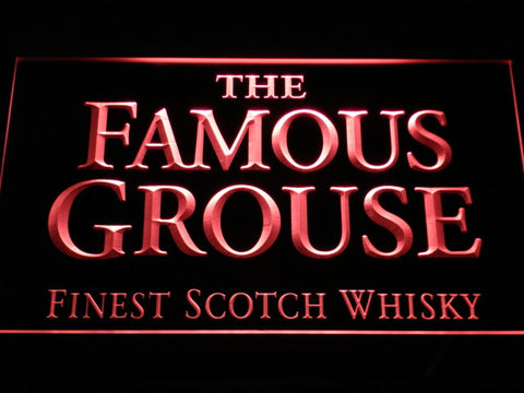 Famous Grouse LED Sign - Red - TheLedHeroes