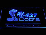 Shelby Cobra AK 427 LED Neon Sign USB - Blue - TheLedHeroes