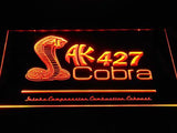Shelby Cobra AK 427 LED Neon Sign USB - Orange - TheLedHeroes