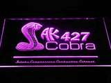 Shelby Cobra AK 427 LED Neon Sign USB - Purple - TheLedHeroes