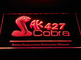 Shelby Cobra AK 427 LED Neon Sign USB - Red - TheLedHeroes