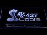 FREE Shelby Cobra AK 427 LED Sign - White - TheLedHeroes