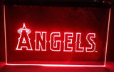 Los Angeles Angels LED Neon Sign USB - Red - TheLedHeroes