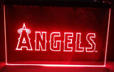 FREE Los Angeles Angels LED Sign - Red - TheLedHeroes