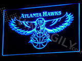 Atlanta Hawks LED Sign - Blue - TheLedHeroes