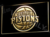 FREE Detroit Pistons LED Sign - Yellow - TheLedHeroes