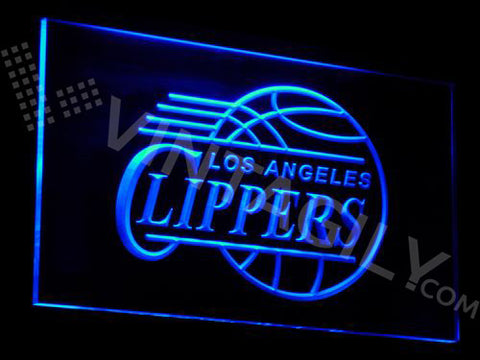 Los Angeles Clippers LED Sign - Blue - TheLedHeroes