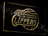 Los Angeles Clippers LED Sign - Yellow - TheLedHeroes