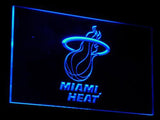 Miami Heat LED Neon Sign Electrical - Blue - TheLedHeroes