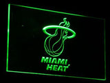 Miami Heat LED Neon Sign Electrical - Green - TheLedHeroes