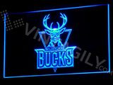Milwauuke Bucks LED Sign - Blue - TheLedHeroes