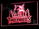 FREE Minnesota Timberwolves LED Sign - Red - TheLedHeroes