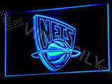 New Jersey Nets LED Neon Sign Electrical - Blue - TheLedHeroes