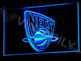 FREE New Jersey Nets LED Sign - Blue - TheLedHeroes