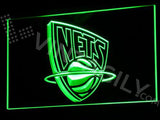New Jersey Nets LED Neon Sign Electrical - Green - TheLedHeroes