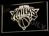 New York Knicks LED Sign - Yellow - TheLedHeroes
