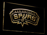 FREE San Antonio Spurs LED Sign - Yellow - TheLedHeroes