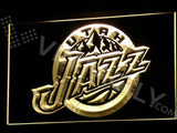 Utah Jazz LED Neon Sign USB - Yellow - TheLedHeroes