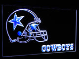 Dallas Cowboys Dual Color Led Sign -  - TheLedHeroes