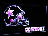 Dallas Cowboys Dual Color Led Sign -  - TheLedHeroes