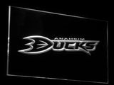 Anaheim Ducks LED Neon Sign USB - White - TheLedHeroes