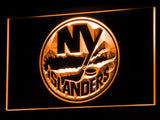 New York Islanders LED Neon Sign USB - Orange - TheLedHeroes