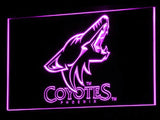 Phoenix Coyotes LED Neon Sign Electrical - Purple - TheLedHeroes